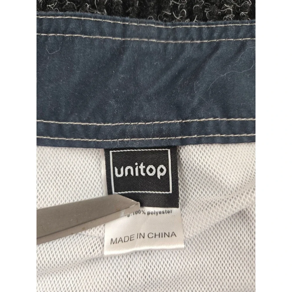 Unitop Mens Blue Black‎ Geometric Gradient Board Shorts Swim Trunks Size 36